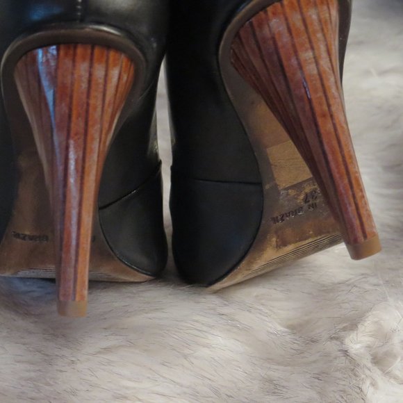 VIANNI COLLECTION LEATHER SHOES WITH BUCKLE DETAIL - Picture 5 of 12